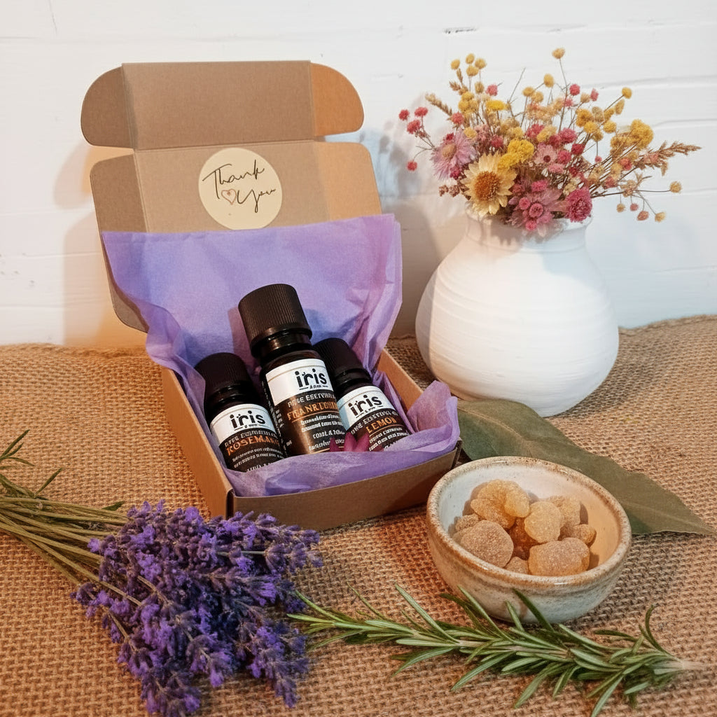 Pure essential oil gift box