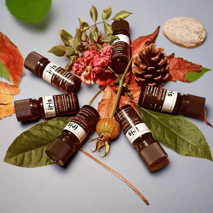 Pure essential oils photo