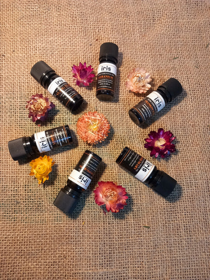 Essential oil collection box