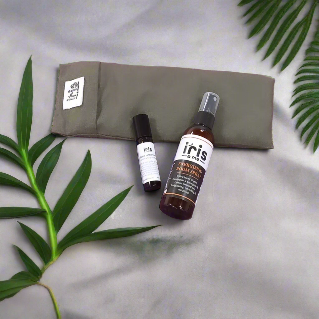 Relaxing Lavender Eye pillow with organic filling