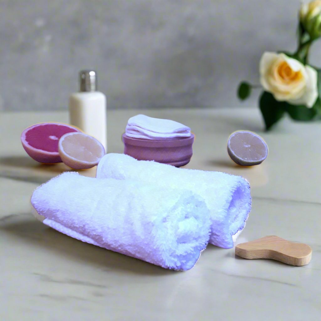 100% pure cotton face cloth - Ring spun