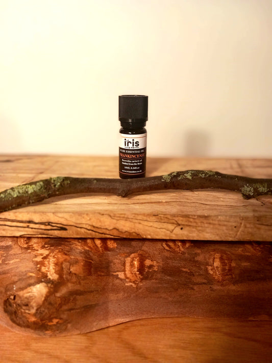 Pure Frankincense essential oil 10ml glass amber bottle