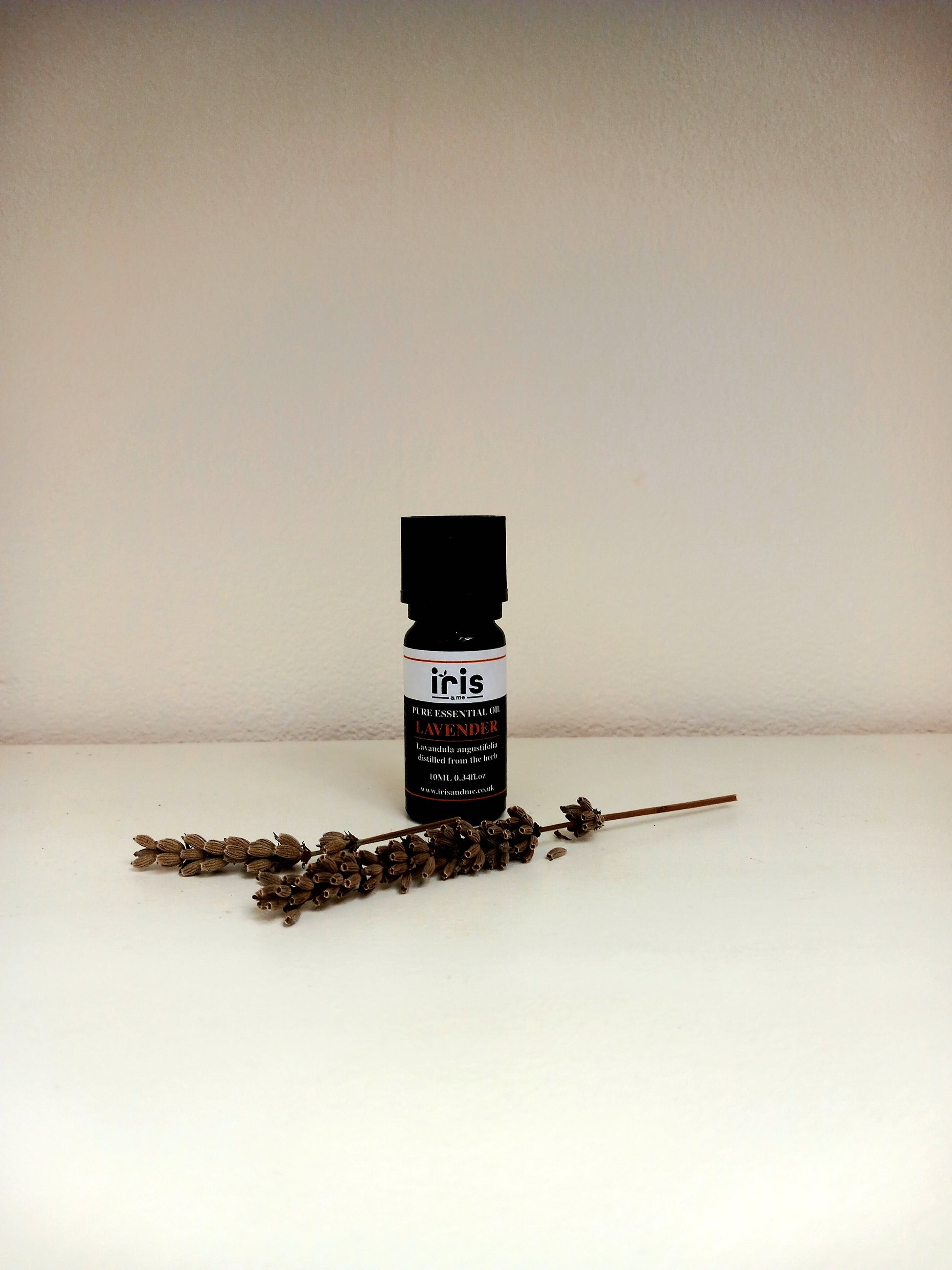 Pure Lavender essential oil 10ml glass amber bottle