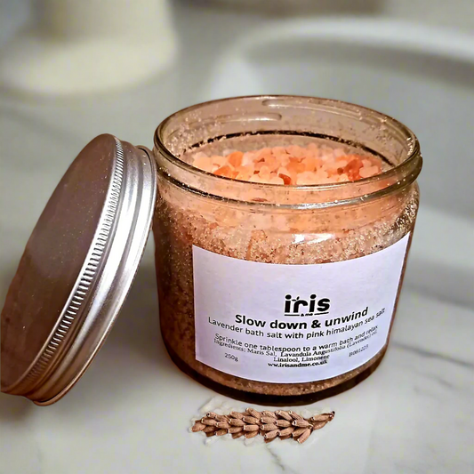 Slow down & unwind Lavender bath salt